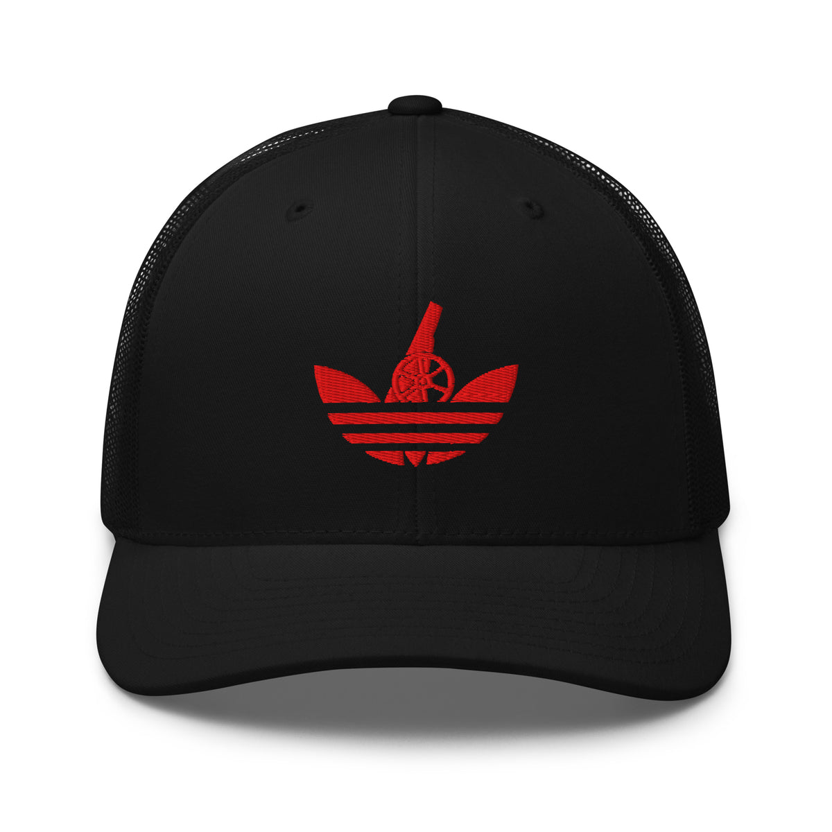 Arsenal Gummer Arsenal Gunner Adjustable Snapback Trucker Cap – Greater Than